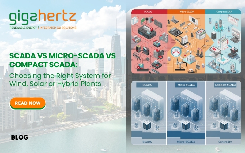 SCADA vs Micro-SCADA vs Compact SCADA: Choosing the Right System for Wind, Solar or Hybrid Plants